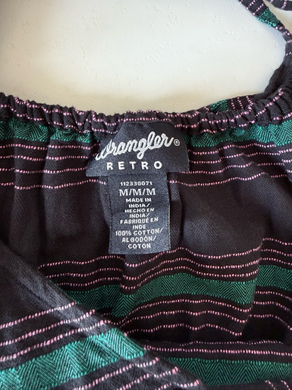 Wrangler Retro Sundress size Medium Country Cowgirl Cottage Core Boho Western - Picture 2 of 10